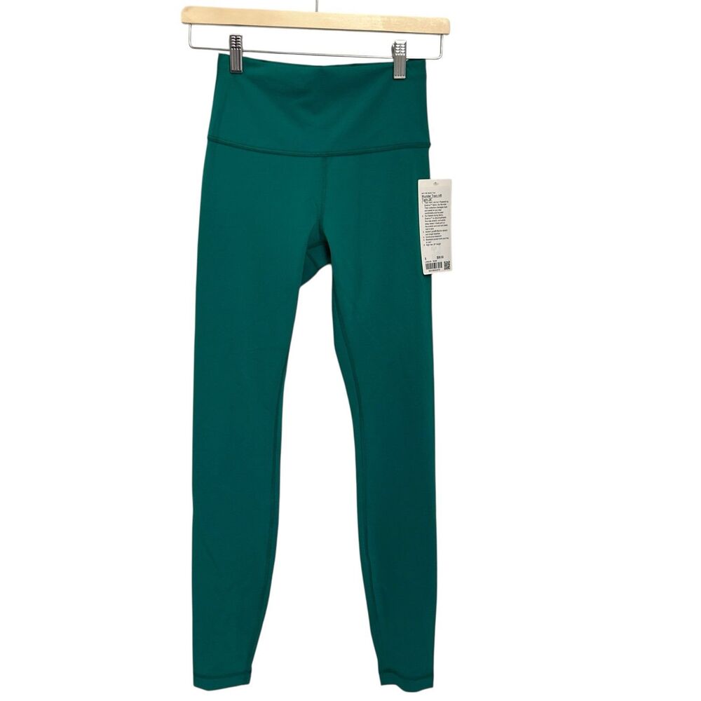 NWT lululemon Wunder Train High-Rise Tight 25 Raceway Green Size 6 Authentic